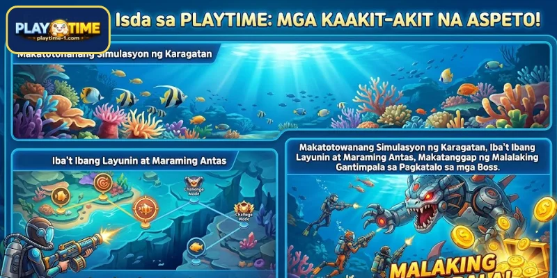 Mga Kaakit-akit na Bahagi ng Barilan ng Isda PLAYTIME