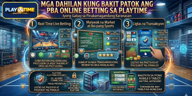 Paano Tumaya nang Responsable at Ligtas sa PLAYTIME